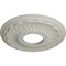 Ekena Millwork Blackthorn Ceiling Medallion (Fits Canopies up to 4 7/8"), 11 3/4"OD x 3 5/8"ID x 1"P, Pot of Cream CM11BLPCF - alternate 3